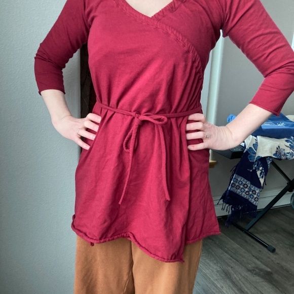 Drawstring wrap simplicity tunic - Picture 5 of 5